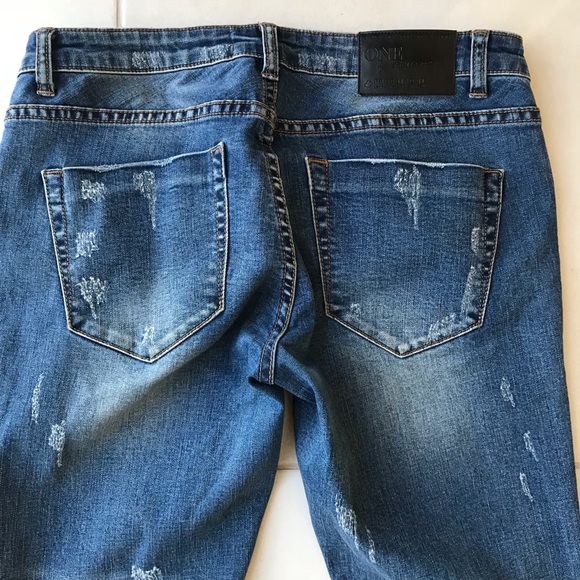 One Teaspoon Freebird II Low Waist Fitted Leg Jean - Picture 6 of 8